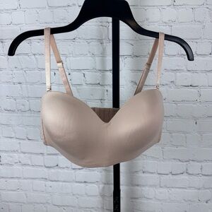 Wacoal Staying Power Wire Free Strapless T Shirt Bra Sand Size 36D
